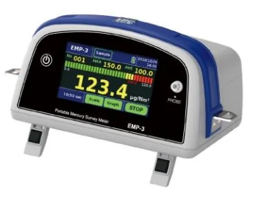 EMP-3 kvicksilveranalysator detalj