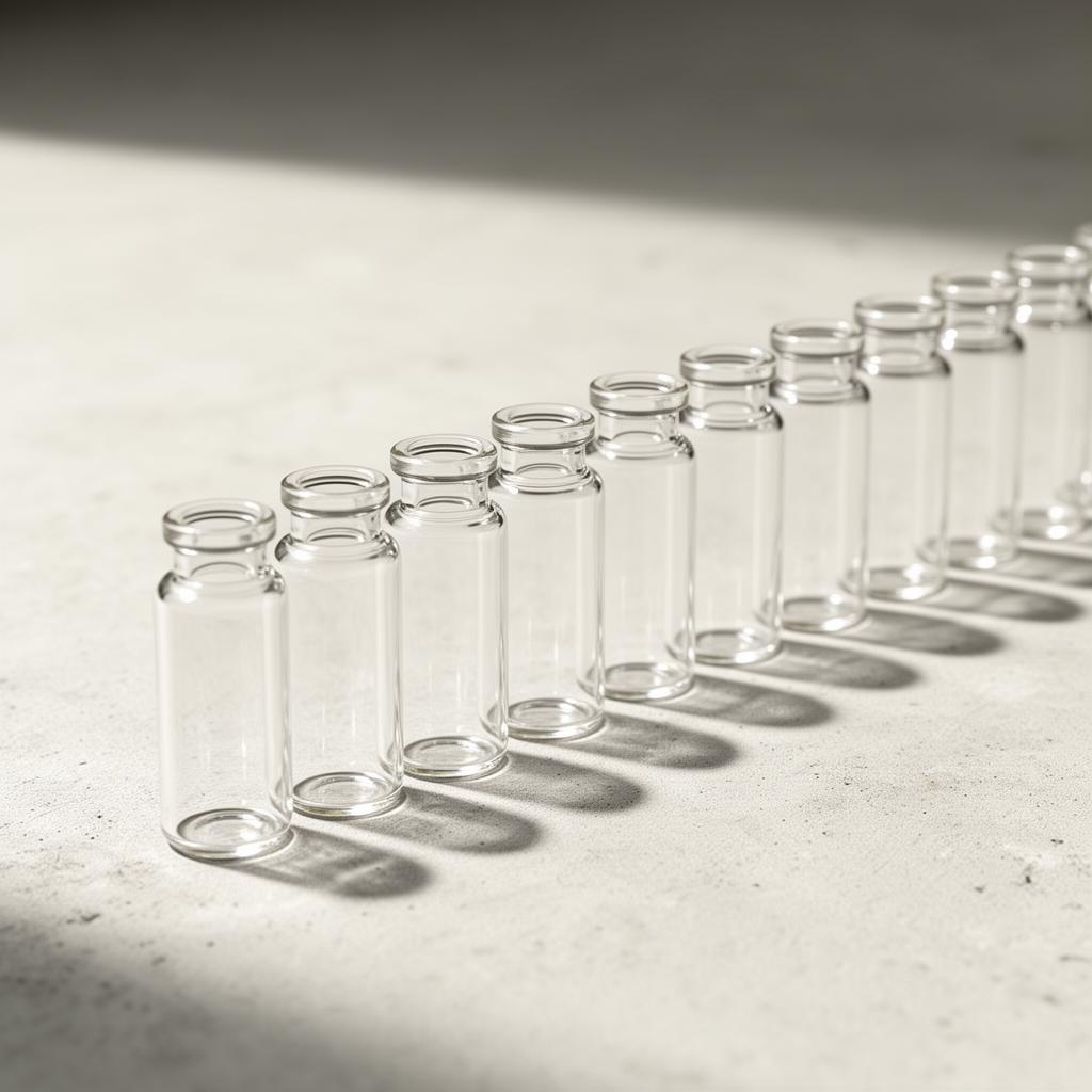 Förbrukningsdelar och vialproduktion i lab